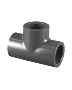 Tee Pvc 6" Gris Sch80 Pavco
