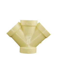 Yee Sanitaria Doble 4" X 4" X 4" Pavco