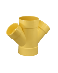 Yee Sanitaria Doble Reducida 2" X 3" X 2" Pavco