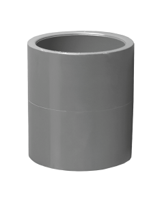Union 8" Pvc Gris Sch80 Pavco