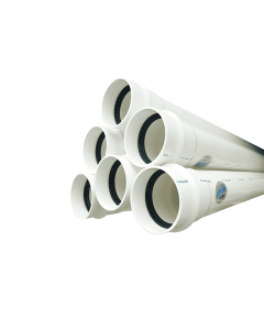 Tubo Biaxial Extremo Liso 3" Pr 200 Presion Pavco