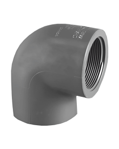 Codo Pvc 90° 8" Gris Sch80 Pavco
