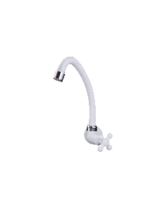 Grifo Pared Cocina Blanco 1/2 (llave Pared) Pavco