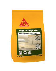 Pega Enchape Blanco Adhesivo Para Enchapes Cerámicos 10 kg Sika