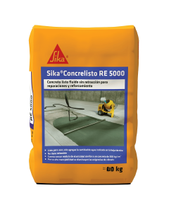 Concrelisto Re 5000 Concreto Listo Para Usar En Reparaciones Y Reforzamiento 80 kg Sika