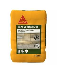 Pega Enchape X 50 kg Retira Incluye Flete Sika