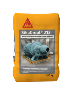 Sikagrout 212 Mortero Fluido Para Nivelación Y Relleno 30 kg