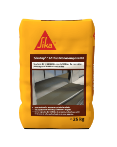 Sikatop-122 Plus Monocomponente Mortero De Reparación Estructural 25 kg