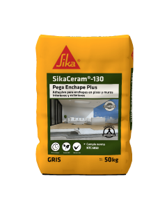Sikaceram 130 Pega Enchape Plus Gris X 50 kg