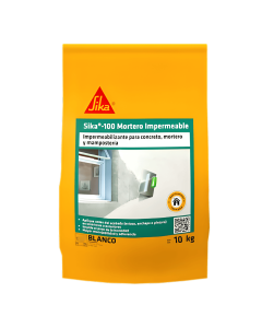 Sika 100 Mortero Impermeable Plus Blanco.X 10 kg