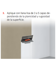 Sikawall 330 - Estuka Acrilico - 1.5 kg Estuco Plastico