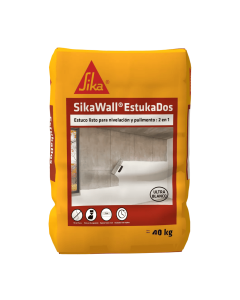 Sikawall Estukados Estuco Para Interiores 25 kg