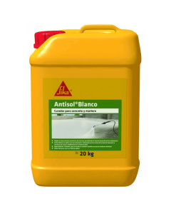 Antisol Blanco Membrana De Curado De Concreto Y Mortero 20 kg Sika