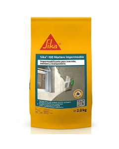 Sika100 Mortero Impermeable Plus Blanco 2 kg