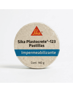 Plastocrete -123 Pastilla Aditivo Reductor De Agua 0.140 gramos  Sika