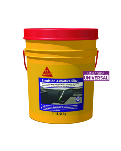 Emulsión Asfáltica Impermeabilizante Asfáltico Para Cubiertas Y Terrazas 18 kg Sika