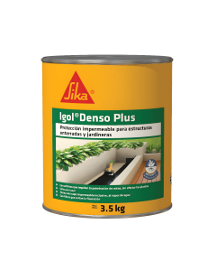 Igol Denso Plus Impermeabiliza Estructuras De Concreto Bajo Tierra 3.5 kg Sika