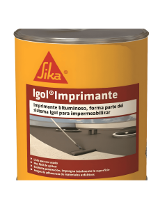 Igol Imprimante Solución De Asfalto Refinado De Alto Poder Adhesivo 16 kg Sika