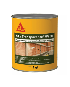 Sika Transparente-7W Repelente De Agua Para Fachadas Ecológico 1gal