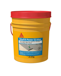 Sikafill Power 12 Años Verde Impermeabilizante Acrílico Para Cubiertas. Techos Y Terrazas 20 kg