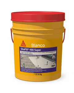 Sikafill 100 Super Blanco Impermeabilizante Acrílico Para Cubiertas. Techos Y Terrazas 22 kg