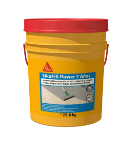 Sikafill Power 7 Años Rojo Impermeabilizante Acrílico Para Cubiertas. Techos Y Terrzas 22 kg