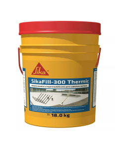Sikafill 300 Thermic Blanco Aislante Térmico E Impermeabilización De Cubiertas Y Terrzas 18 kg