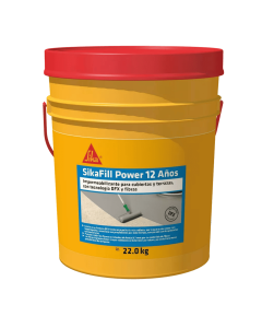 Sikafill Power 12 Años Rojo Impermeabilizante Acrílico Para Cubiertas. Techos Y Terrazas 22 kg