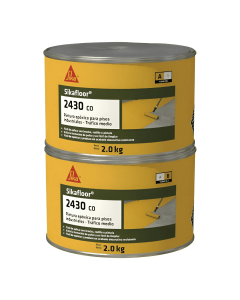 Sikafloor-2430 Gris Claro Pintura Epóxica Para Pisos Interiores 4 kg