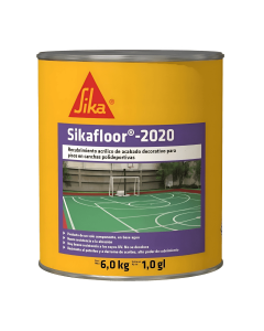 Sikafloor 2020 Blanco Pintura Acrílica Para Canchas Deportivas 1gal