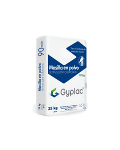 Masilla En Polvo 90 Minutos X 25 kg Gyplac