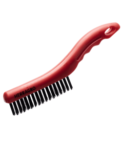 Cepillo Alambre 3X19 Mango Plastico Ref 0119 Herragro