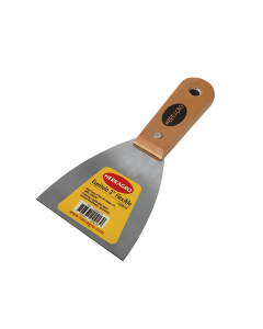 Espatula Metal Flexible 3" Mango Madera Ref 60103 Herragro