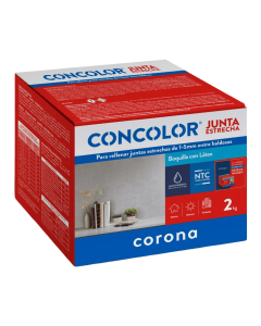 Concolor Junta Estrecha Gris Frio X 2 kg Corona
