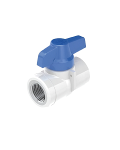 Registro De Control Pvc 1/2"X1/2" Hembra X Hembra Corto Helbert PRPC025