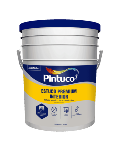 Estuco Profesional Interior Blanco 17060 Caneca 30 kg Pintuco