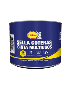 Rollo Cinta Sella Goteras Multiusos Aluminio 27293 15 cm X10m.