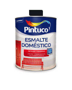 Esmalte Domestico Mate Supersintetico Negro 290W Galon Pintuco
