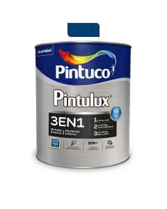 Esmalte Pintulux Teu/3 En 1 Azul Español 40 Galon Pintuco