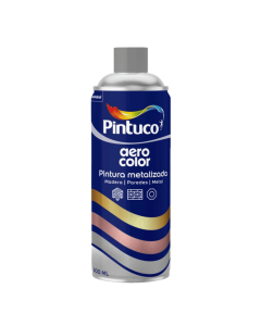 Aerosoles Aerocolor Multisuperficie Aluminio Brillante 300 Ml Pintuco