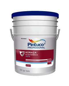 Pintura Koraza Elastomerica Blanco 2720 Caneca 5 Galones