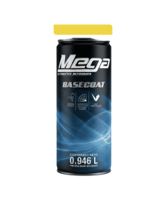 Mega Basecoat Mg 3232 Amarillo Limon Sin Pb Cuarto Gl (0.946L) Pintuco