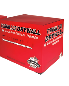 Tornillo Drywall/Madera 6X3/4 Caja X 500Un C.A Mejia