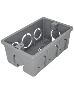 Caja Electrica Sencilla Conduit Gris 2 X 4 S/Inserto Induma