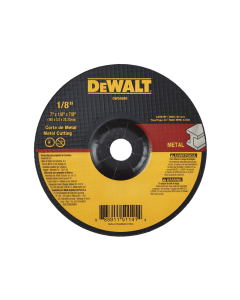 Disco Abrasivo Corte Metal T42 7" X 1/8" Dewalt DW54840