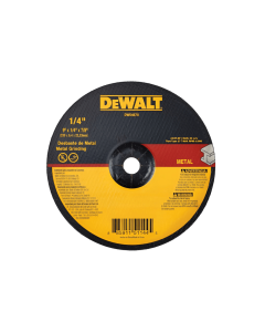 Disco Abrasivo Desbaste T27 9" X 1/4" Dewalt Dw54870