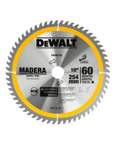 Disco De Corte Transversal 10" X 60D Dewalt Dwa03120