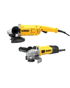 Pulidora 9" 2200W + Pulidora 4-1/2" 750W Dewalt DWE490-B3I