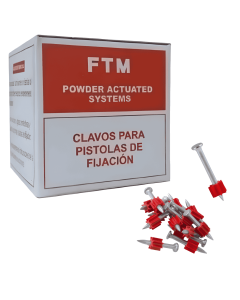 Clavo Para Pistola De Impacto 1" Caja X 100 Unds