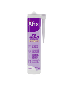 Pegante Adhesivo De Poliuretano Afix Montaje Pu - 310 Ml